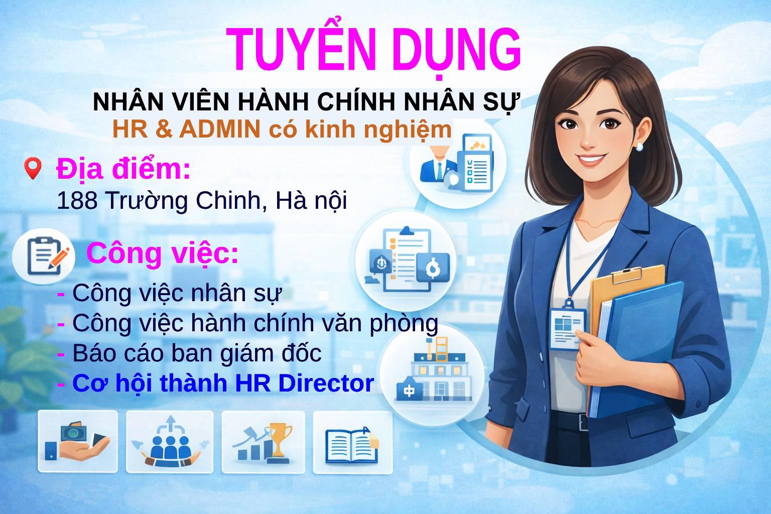 [HN] Nhân viên Hành chính – Nhân sự