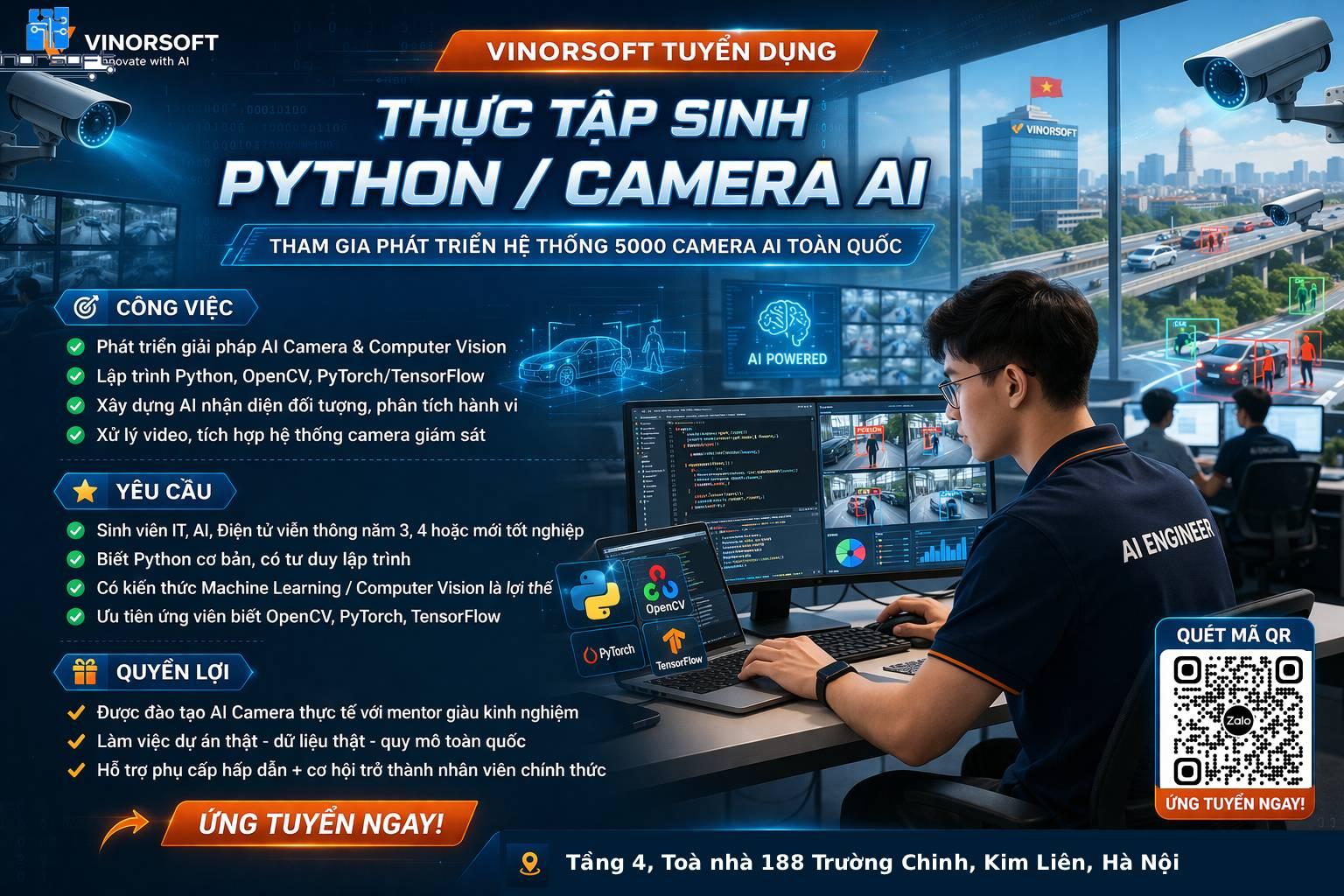Thực tập sinh AI Camera / Python